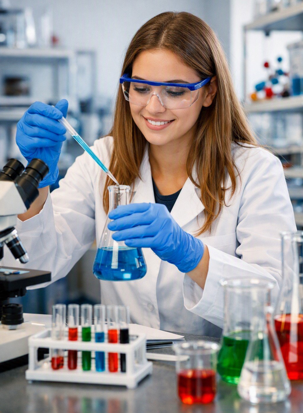 Students in laboratory